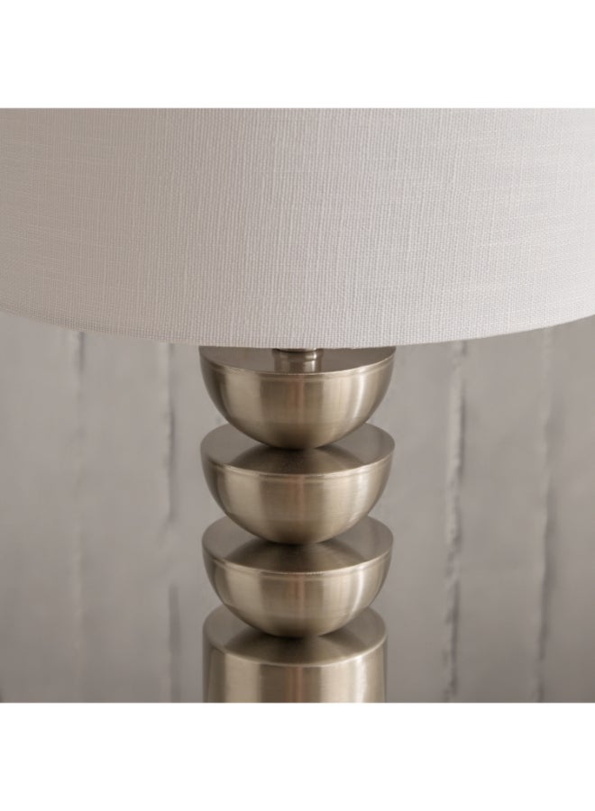 Home Box Metal Table Lamp with Linen Shade for Home - Image 3